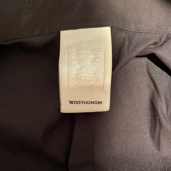 WOOYOUNGMI Men’s Black Button Down Shirt Size 50 or M - Picture 4 of 8